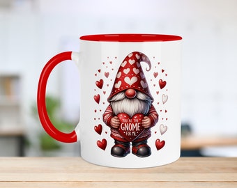 Gnome Valentine's Mug | Love | Valentine's | Present | Gift | Celebration