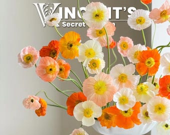 Poppy Iceland Champagne Bubbles Seeds Mix | 50-1000 seeds