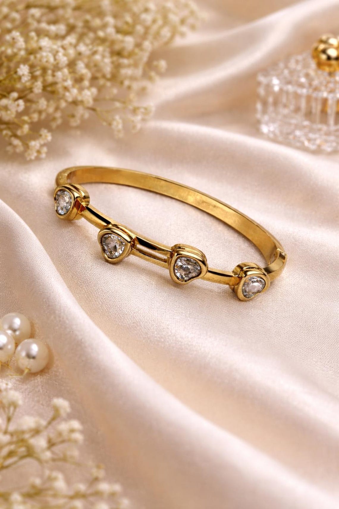 18K Gold Plated Cuff Bracelet