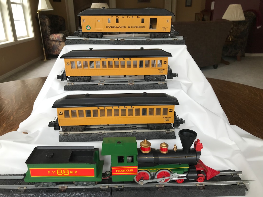 Vintage 1959 American Flyer S Gauge 20550 Frontiersman Complete Train