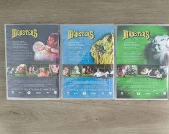 Monsters Complete TV Series 9 Disc DVD Box Set, All 72 Episodes - Etsy