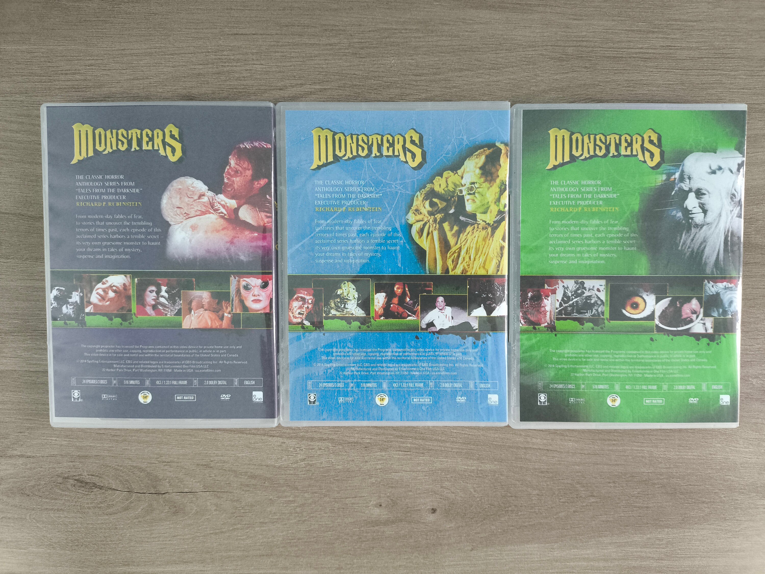Monsters Complete TV Series 9 Disc DVD Box Set, All 72 Episodes - Etsy