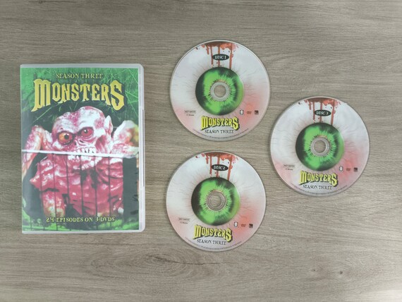 Monsters Complete TV Series 9 Disc DVD Box Set, All 72 Episodes - Etsy