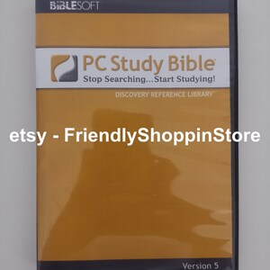 Biblesoft - PC Study Bible Discovery Reference Library DVD ROM Version ...