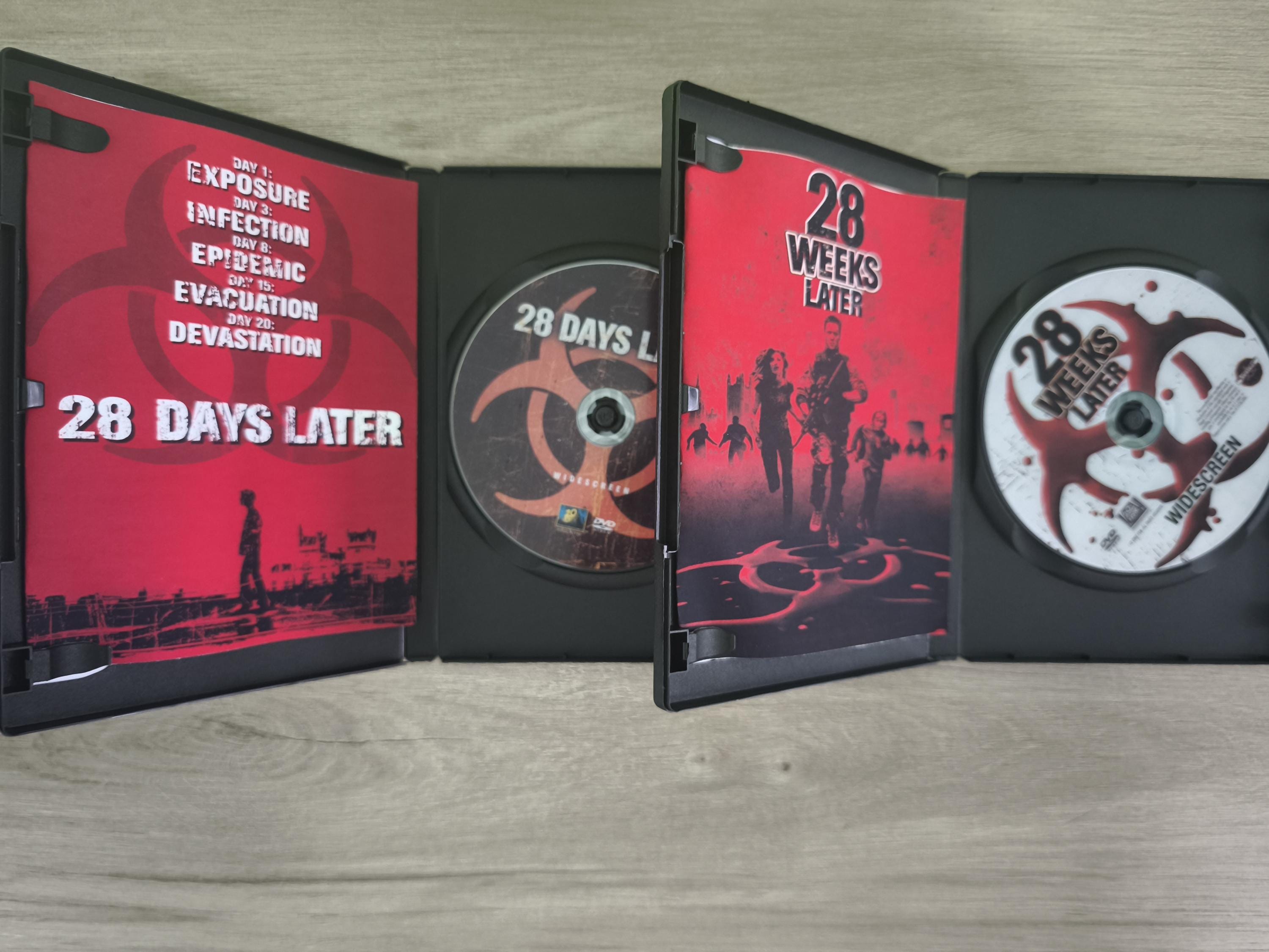 28 Days Later and 28 Weeks Later Wide Screen DVD Set With Insert