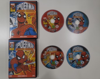 Special Edition Spider-Man And His Amazing Friend Season 1 2 3 Complete Set Rare OOP DVD - 24 Episode