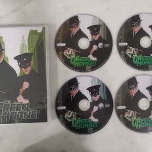 Green Hornet 66-67 TV-serie Bruce Lee 26 afleveringen - gloednieuwe set van 4 dvd's + extra