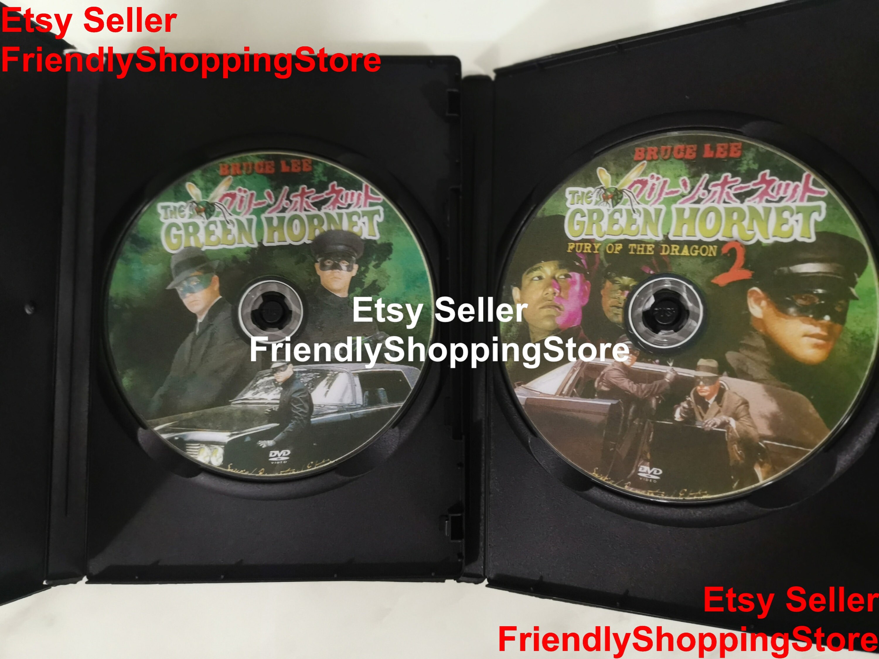 Green Hornet 66-67 TV Series Bruce Lee 26 Episodes-6 DVD Set the