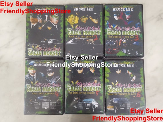 Green Hornet 66-67 TV Series Bruce Lee 26 Episodes-6 DVD Set the
