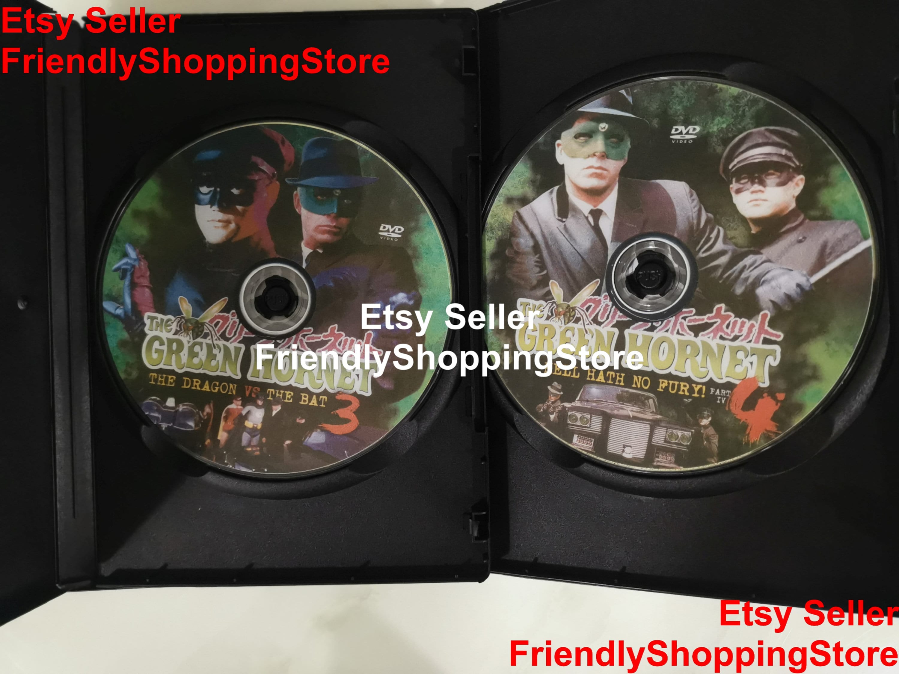 Green Hornet 66-67 TV Series Bruce Lee 26 Episodes-6 DVD Set the