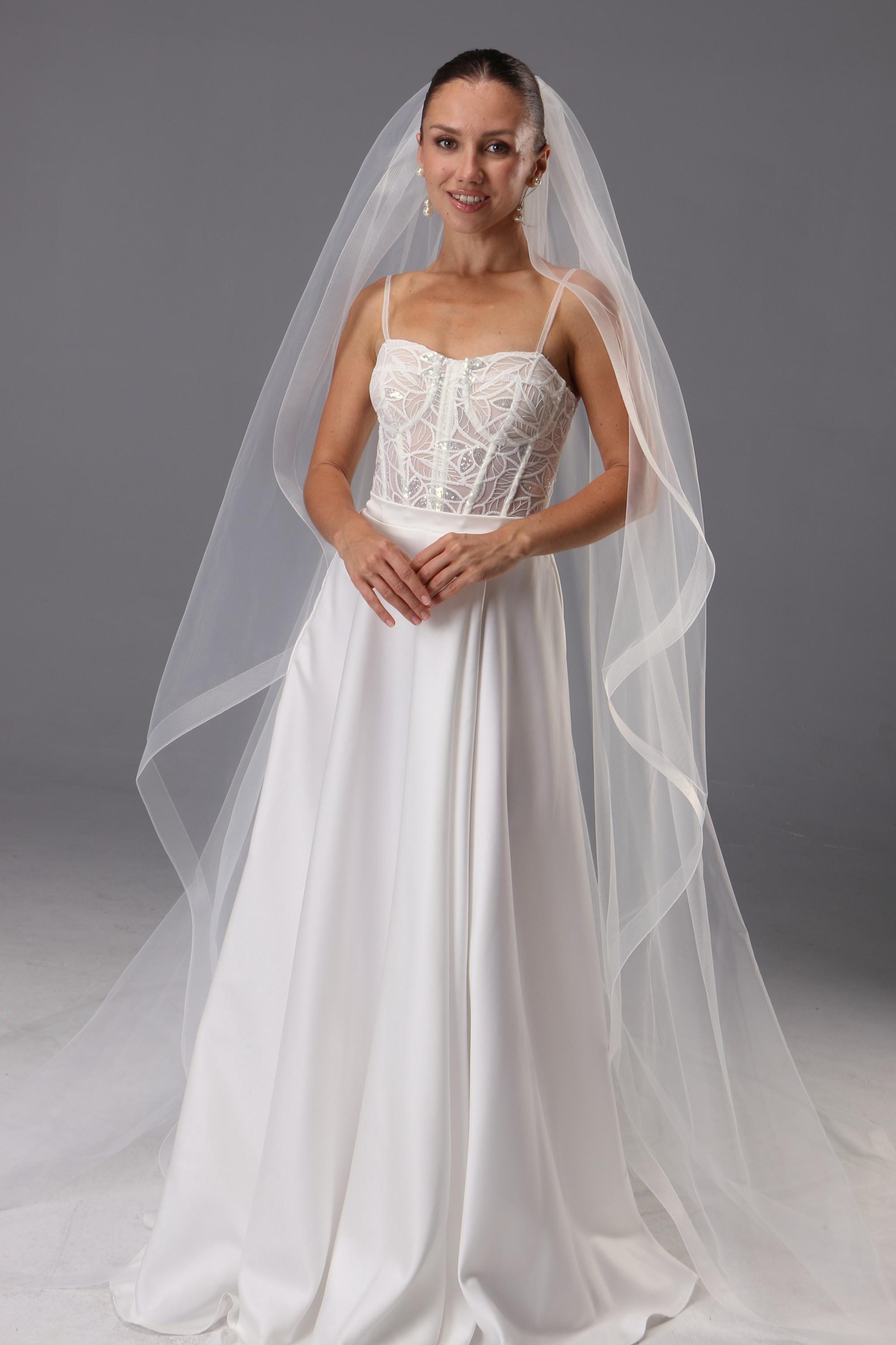 Crinolina Piatta 50mm X 50 Yards - Poliestere, Per Abiti Da Sposa, Cucito E Accessori - Foto 8