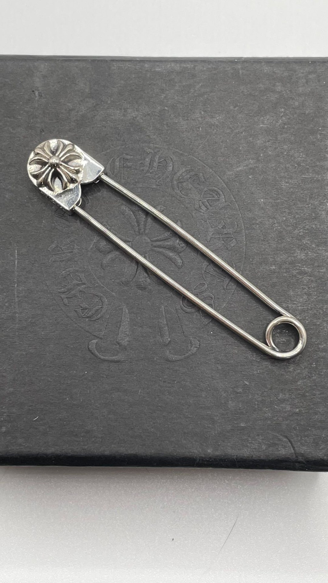 ボタニカルウエディング クロムハーツ ☆ SAFETY PIN LARGE ☆ユーズド