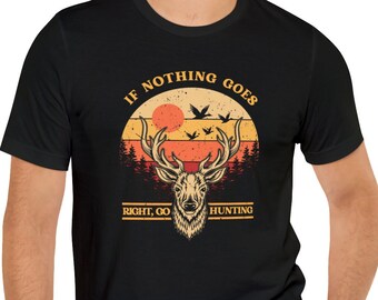 Retro Deer Hunting T-Shirt, Hunter Gift