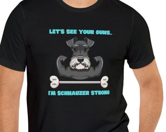 Schnauzer Dad Shirt, Funny Dog Lover Gift