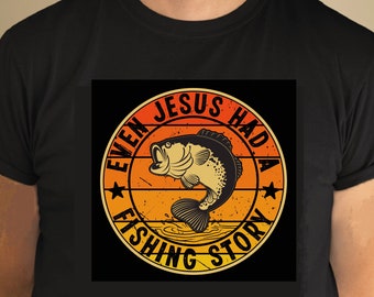 Retro Fishing T-Shirt, Funny Fisherman Gift