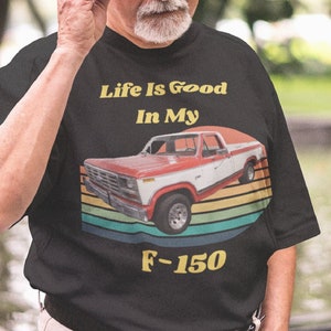 F-150 Pickup Truck Gift for Old Truck Lover Retro Truck Vintage Pickup Truck Ford F-150