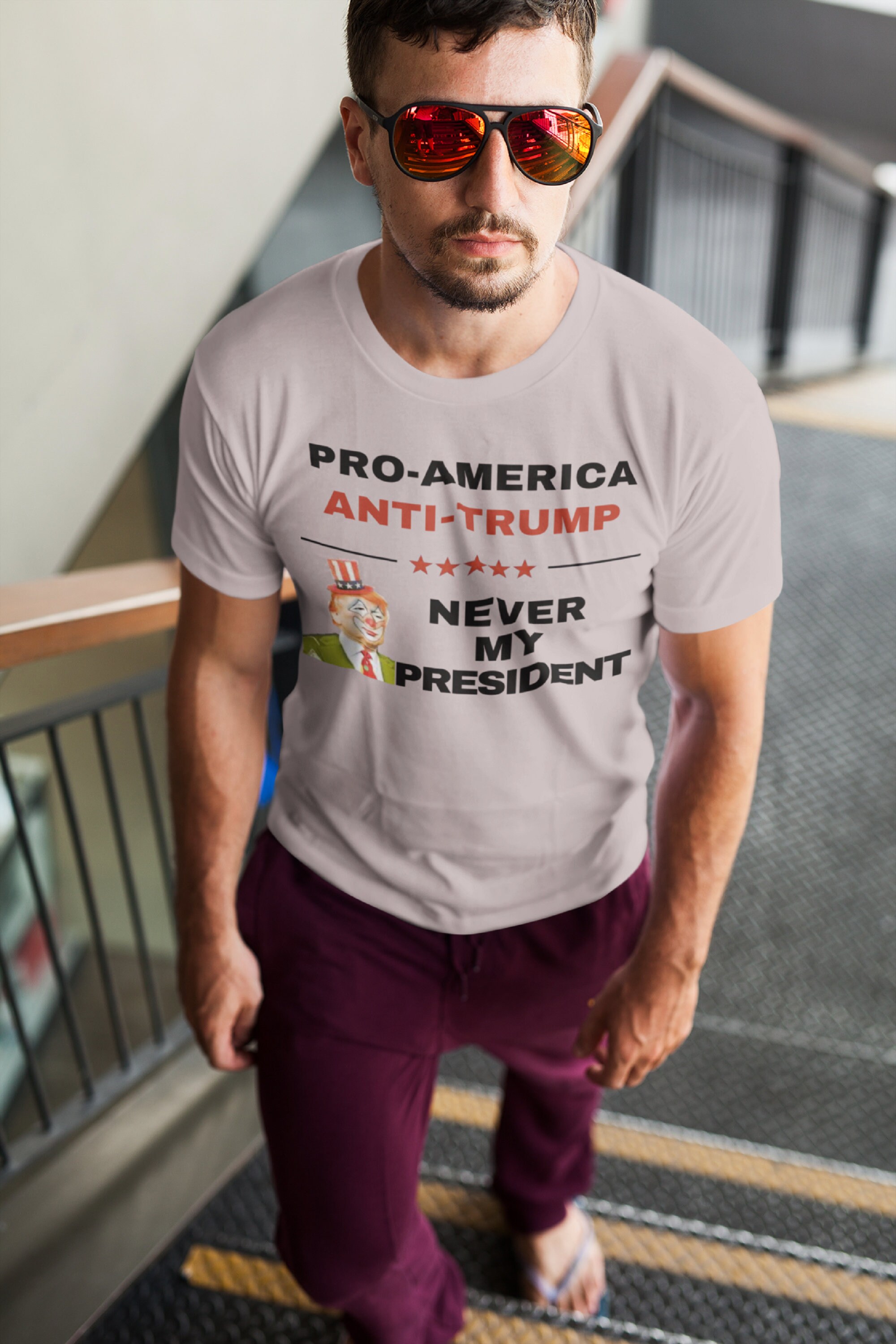 DONALD Trump 2020 T-shirt Partito Repubblicano Trump La - Foto 14