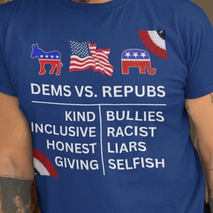 ANTI REPUBLICAN T-SHIRT, Anti Trump Shirt, Anti-Republican, Liberal Shirt, Anti Republican Tee, Anti Conservative, Democrat Tee