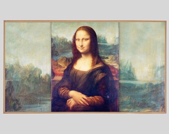 Mona Lisa Samsung Frame TV Art: Leonardo Da Vinci Renaissance Fine Art (Digital Download)