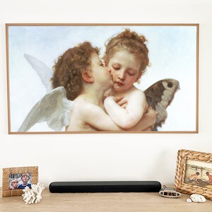 Bouguereau's First Kiss: Samsung Frame TV Art (Digital Download) image 3