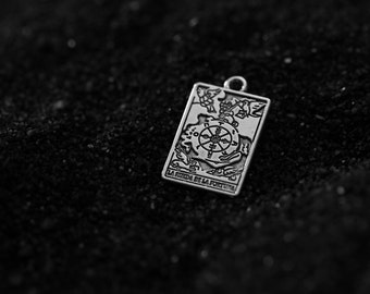 Tarot Card The World Pendant Pendant Unisex