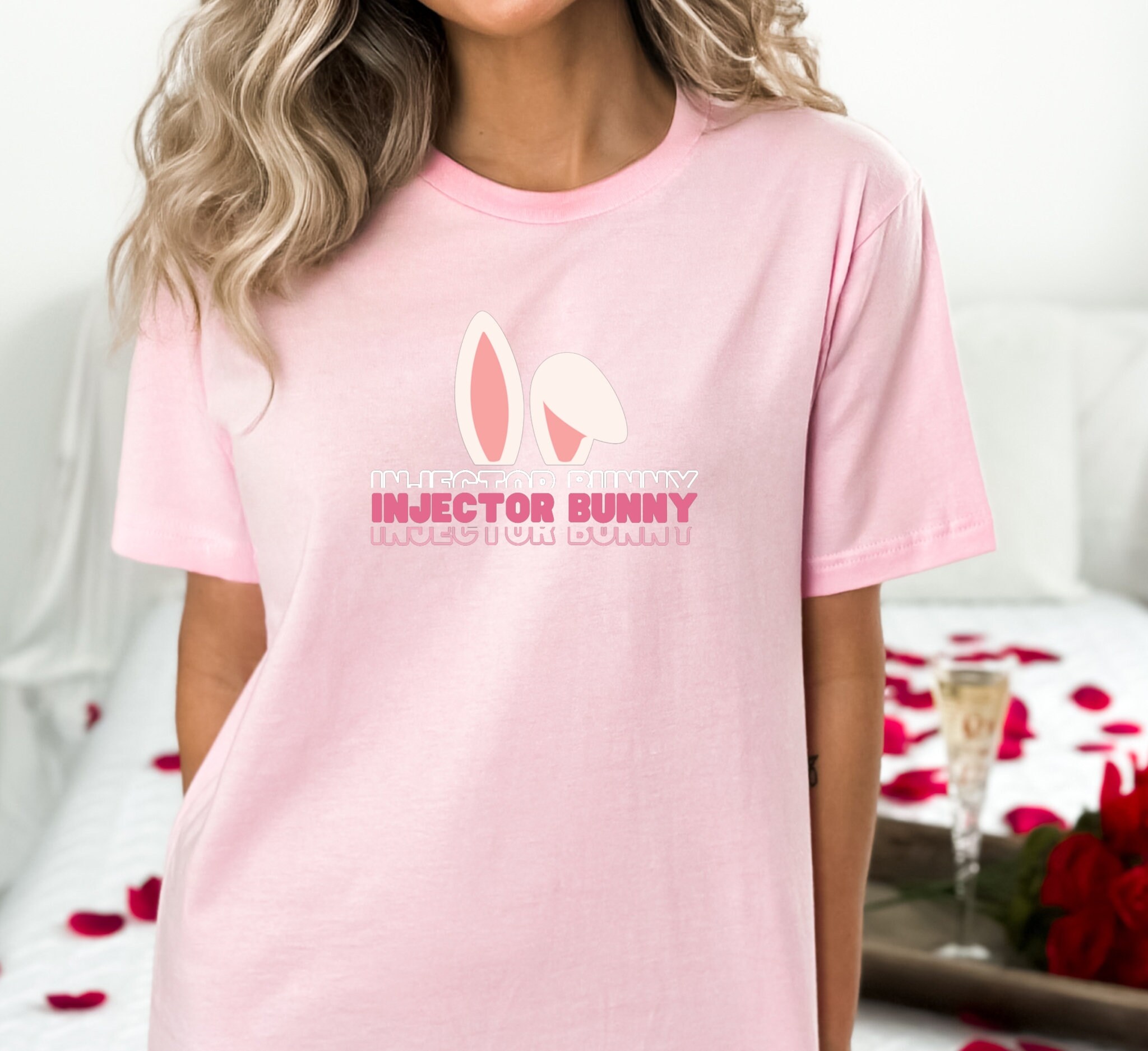 Nurse Injector Bunny Shirt Easter BOTOX FILLER Dealer Nurse Etsy