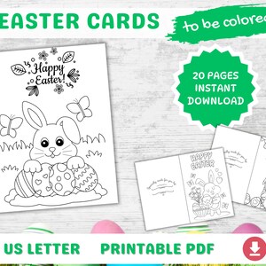 Crea le tue cartoline di Pasqua Cartoline di Pasqua colorate Cartoline di Pasqua per bambini Cartoline da colorare Cartoline di Pasqua stampabili Cartoline di Pasqua stampabili da colorare