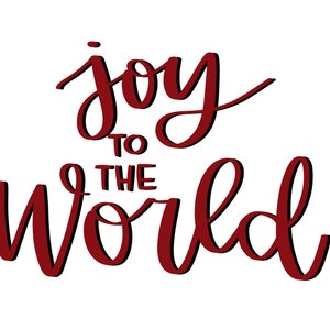 Joy to the World