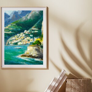 Amalfi Coast, Italy Digital Print Download | Amalfi Coast Photo | Wall Art | Positano Photography | Digital Print Download