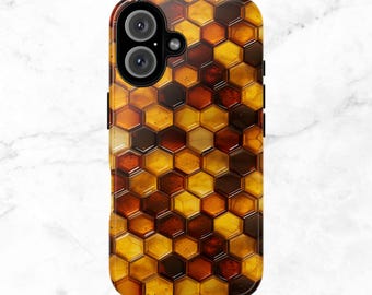 Honeycomb Phone Case: Honey iPhone & Samsung Galaxy Cases