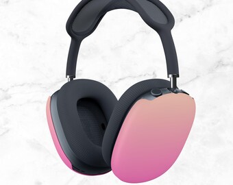 Étui pour Airpods Max rose ombré : étui pour casque à clipser