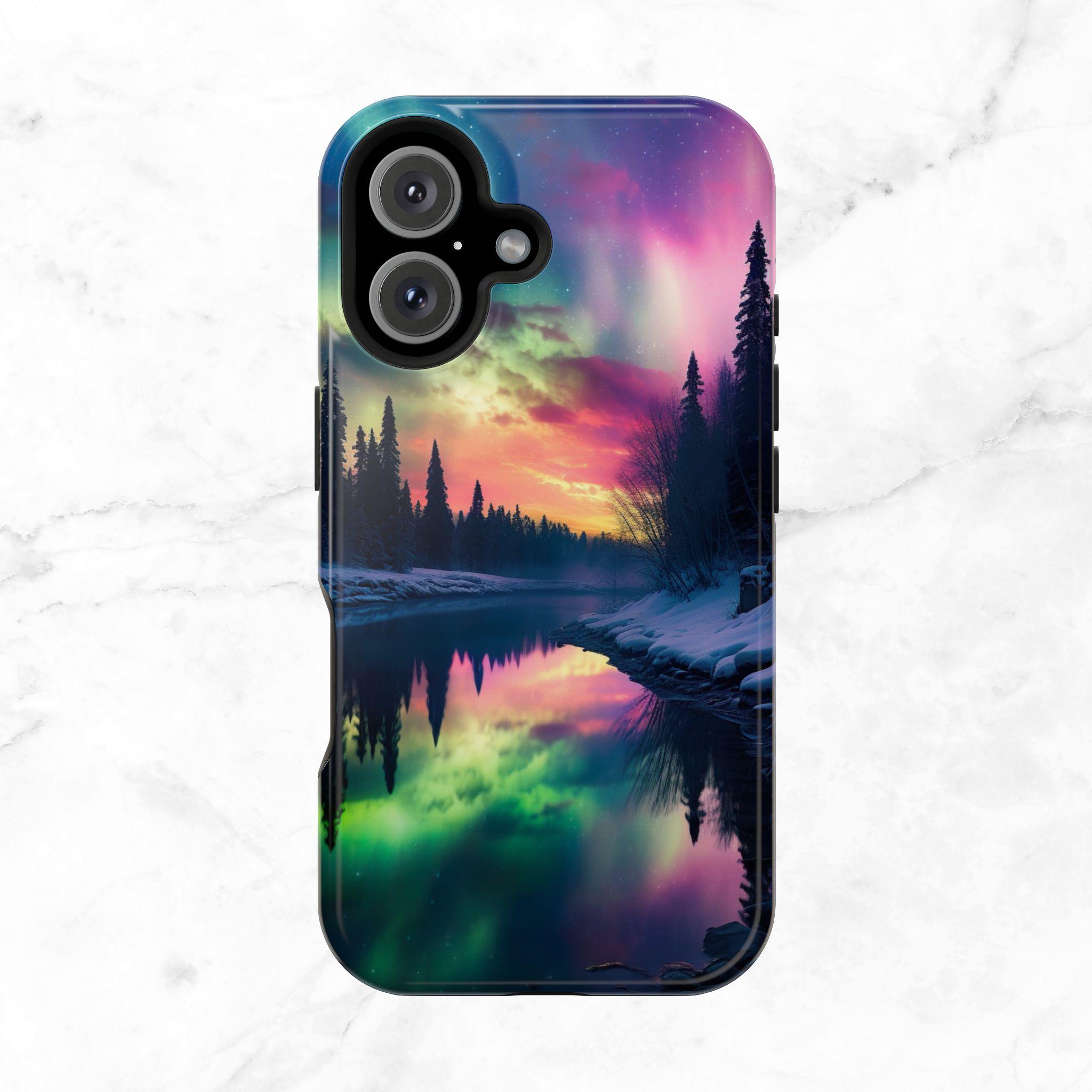 MAGSAFE Northern Lights Phone Case: Magnetic iPhone Case