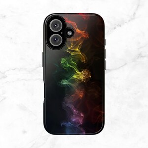 Rainbow Smoke Phone Case: iPhone & Samsung Galaxy Cases
