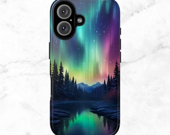 Northern Lights Phone Case: Aurora Borealis iPhone & Samsung Galaxy Cases