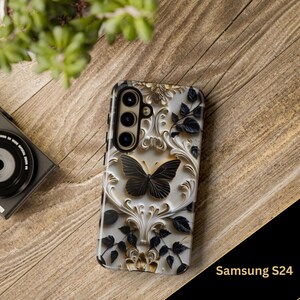 Black Butterfly Phone Case: iPhone & Samsung Galaxy Cases Bild 6