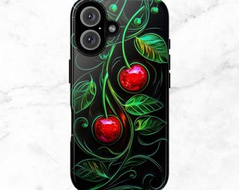Cherry Phone Case: Fruit iPhone, Samsung Galaxy & Google Pixel Cases