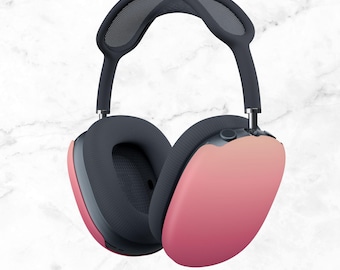 Étui pour Airpods Max rose ombré : étui pour casque à clipser