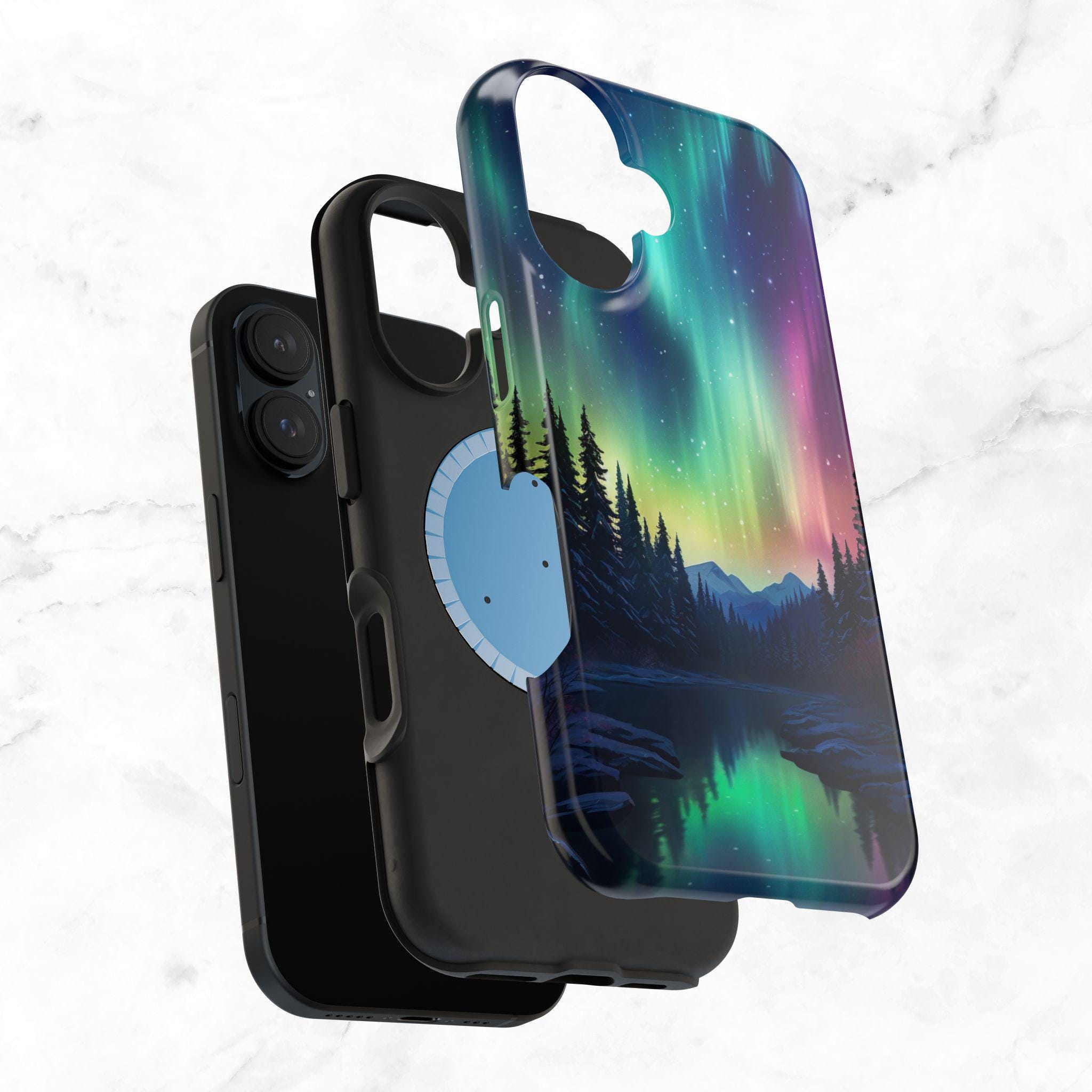 MAGSAFE Northern Lights Phone Case: Magnetic iPhone Case - Etsy