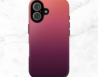 Pink Ombre Phone Case: Gradient iPhone & Samsung Galaxy Cases
