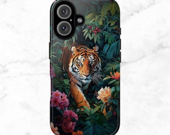Jungle Tiger Phone Case: Animal iPhone & Samsung Galaxy Cases