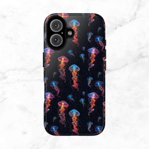 Jellyfish Phone Case, Phone Case with Jellyfish, Ocean Phone Case, Ocean iPhone Case, Ocean Samsung Galaxy Case, Google Pixel Case