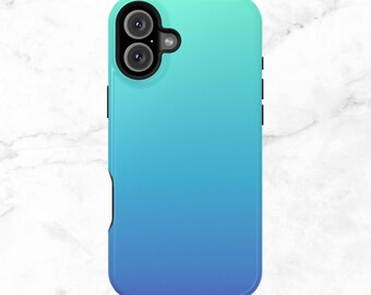 MAGSAFE Blue Ombre Phone Case: Magnetic iPhone Case