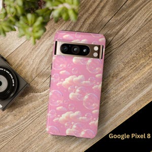 Pink Bubble Phone Case: iPhone & Samsung Galaxy Cases imagem 6