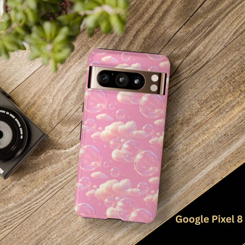 Pink Bubble Phone Case: iPhone & Samsung Galaxy Cases imagem 6