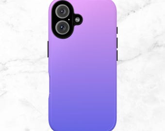 Purple Ombre Phone Case: Gradient iPhone & Samsung Galaxy Cases
