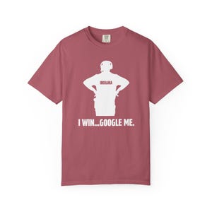 Curt Cignetti IU Football T-Shirt | Indiana College Football Fan Shirt | I Win Google Me image 3