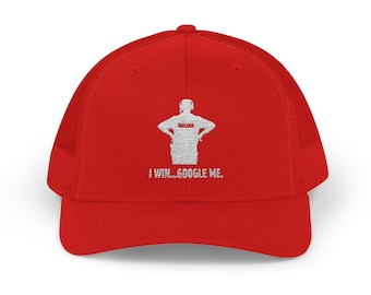 Curt Cignetti I Win Google Me Hat Snapback Trucker Cap | Indiana Hoosiers