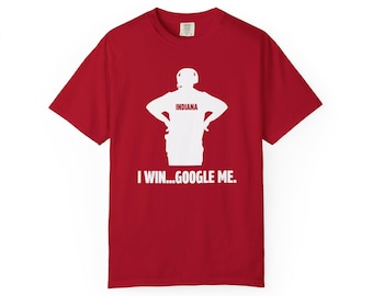 Curt Cignetti IU Football T-Shirt | Indiana College Football Fan Shirt | I Win Google Me