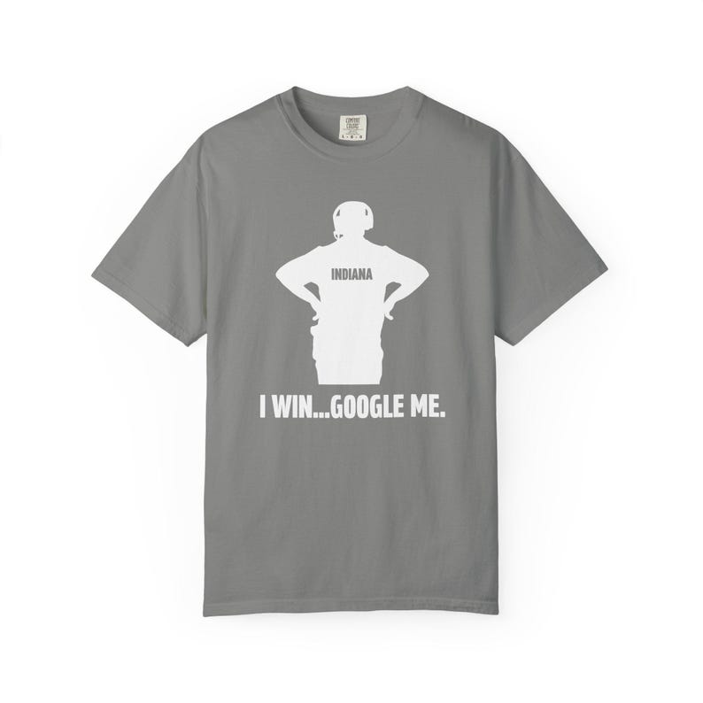 Curt Cignetti IU Football T-Shirt | Indiana College Football Fan Shirt | I Win Google Me image 7