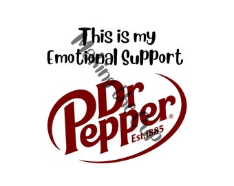 Funny Dr. Pepper SVG Download for Sublimation